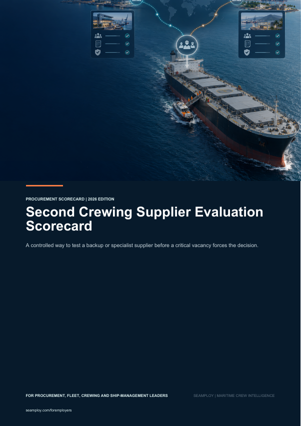 Supplier Evaluation Scorecard cover